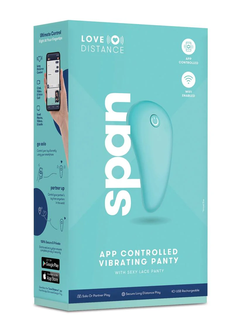 Love Distance Span App-Controlled Rechargeable Panty Vibe - Image 4