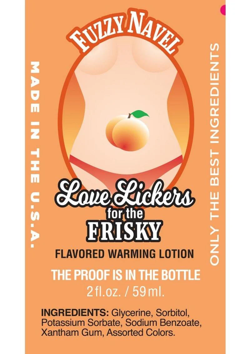 Love Lickers for the Frisky Fuzzy Navel Massage Oil - Image 2