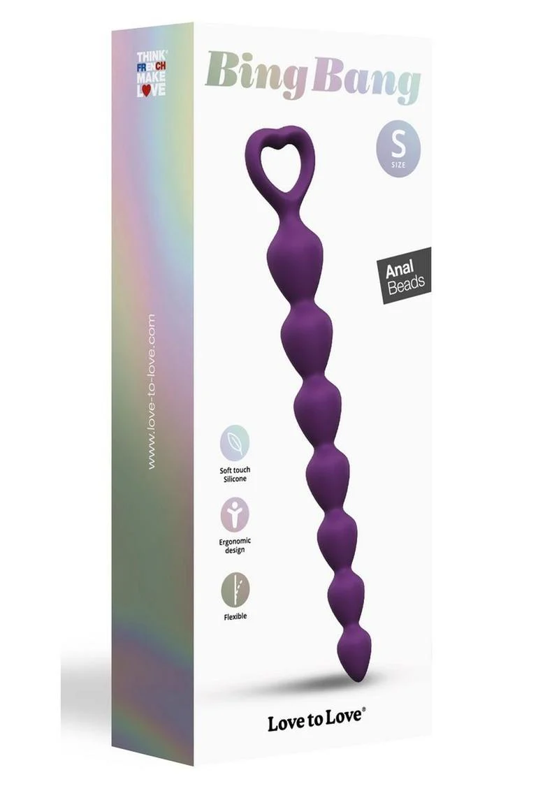 Love to Love Bing Bang Silicone Anal Beads - Image 11