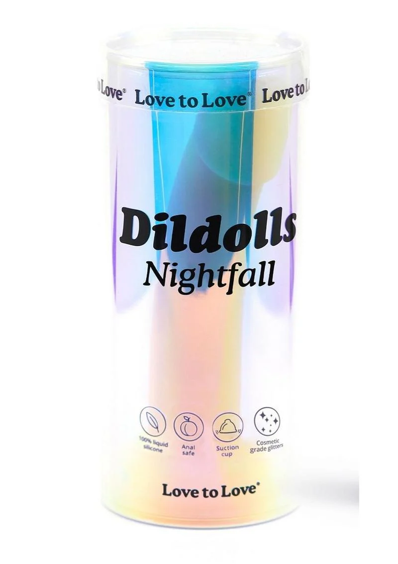 Love to Love Dildolls Nightfall Silicone Dildo Anal Safe Suction Cup - Image 4