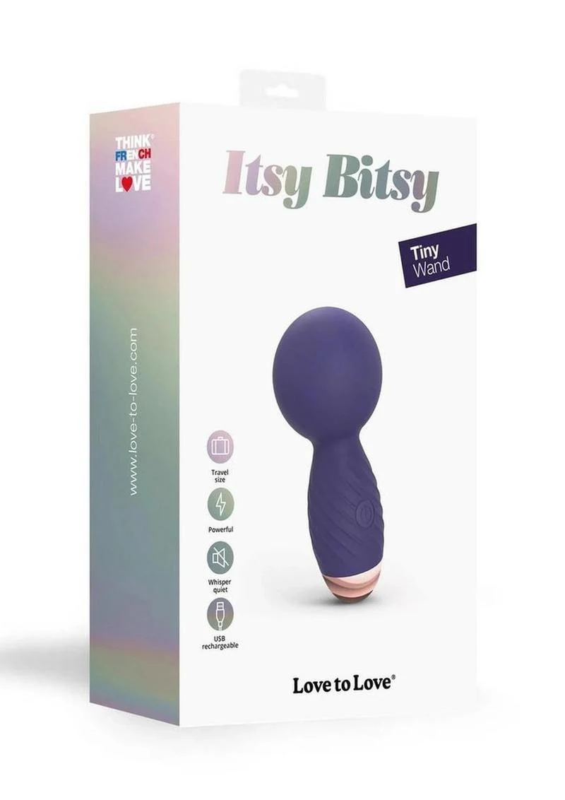 Love to Love Itsy Bitsy Tiny Wand Travel Size Rechargeable Vibrator - Image 7