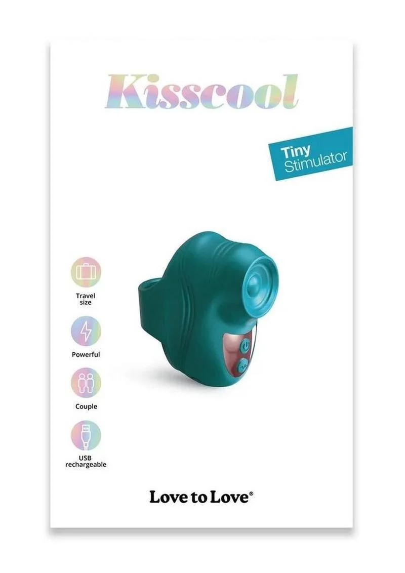 Love to Love Kisscool Rechargeable Tiny Finger Vibe - Image 11