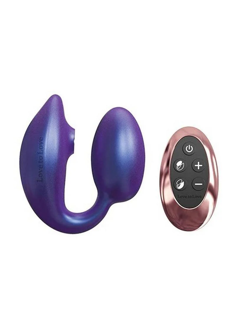Love to Love Wonderlover Rechargeable Dual Vibrator with Remote