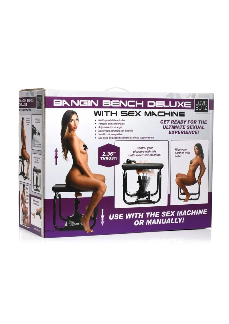 LoveBotz Bangin Bench Deluxe with Sex Machine - Image 4