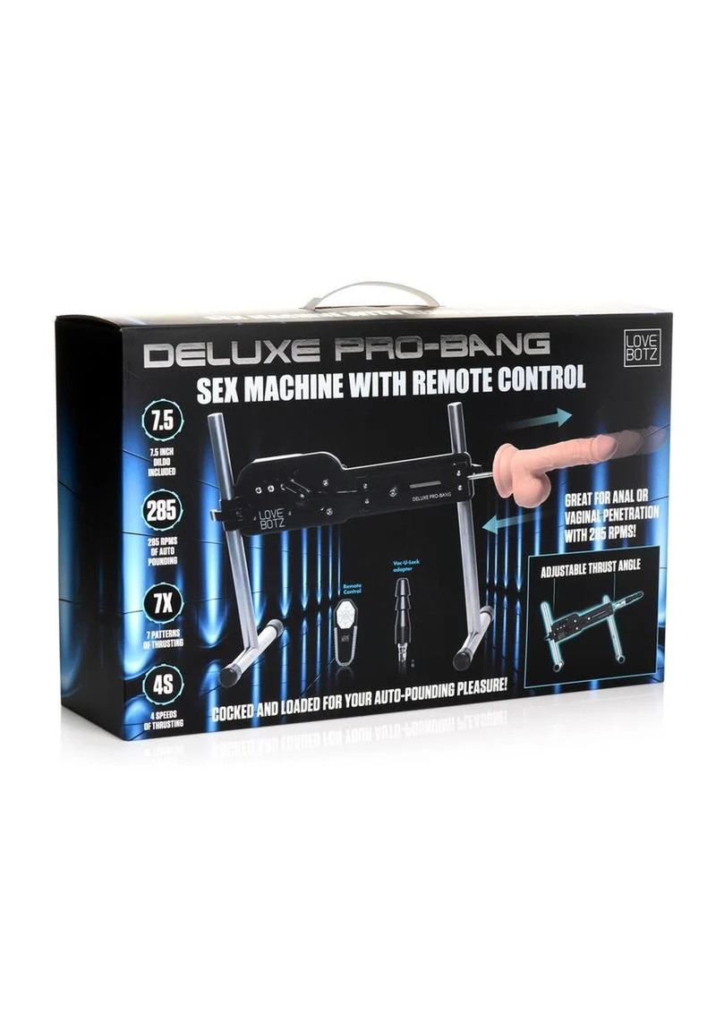 LoveBotz Deluxe Pro-Bang Sex Machine with Remote Control - Image 4