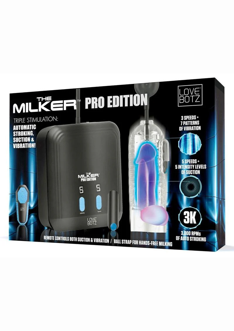 LoveBotz The Milker Pro Edition Masturbator with Suction - Image 3