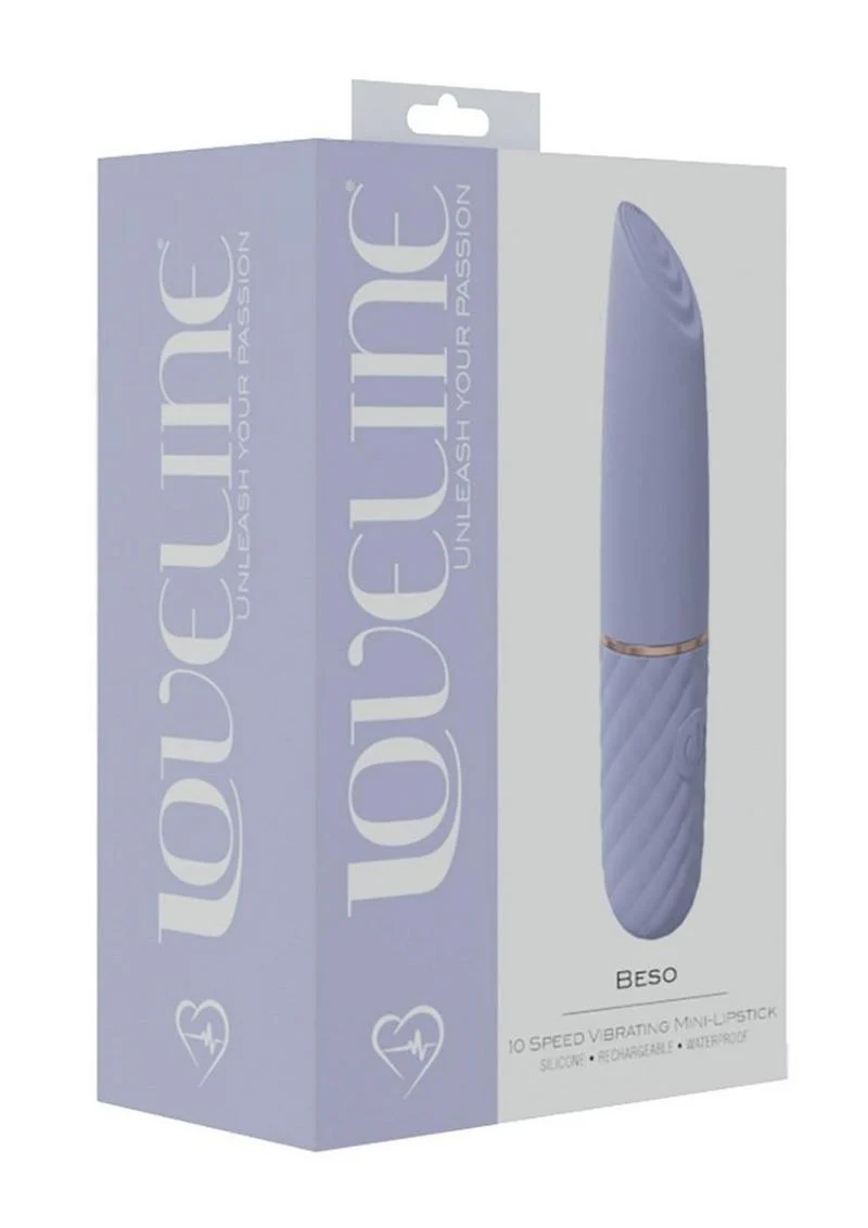 Loveline Beso Rechargeable Mini Lipstick Vibrator - Image 8