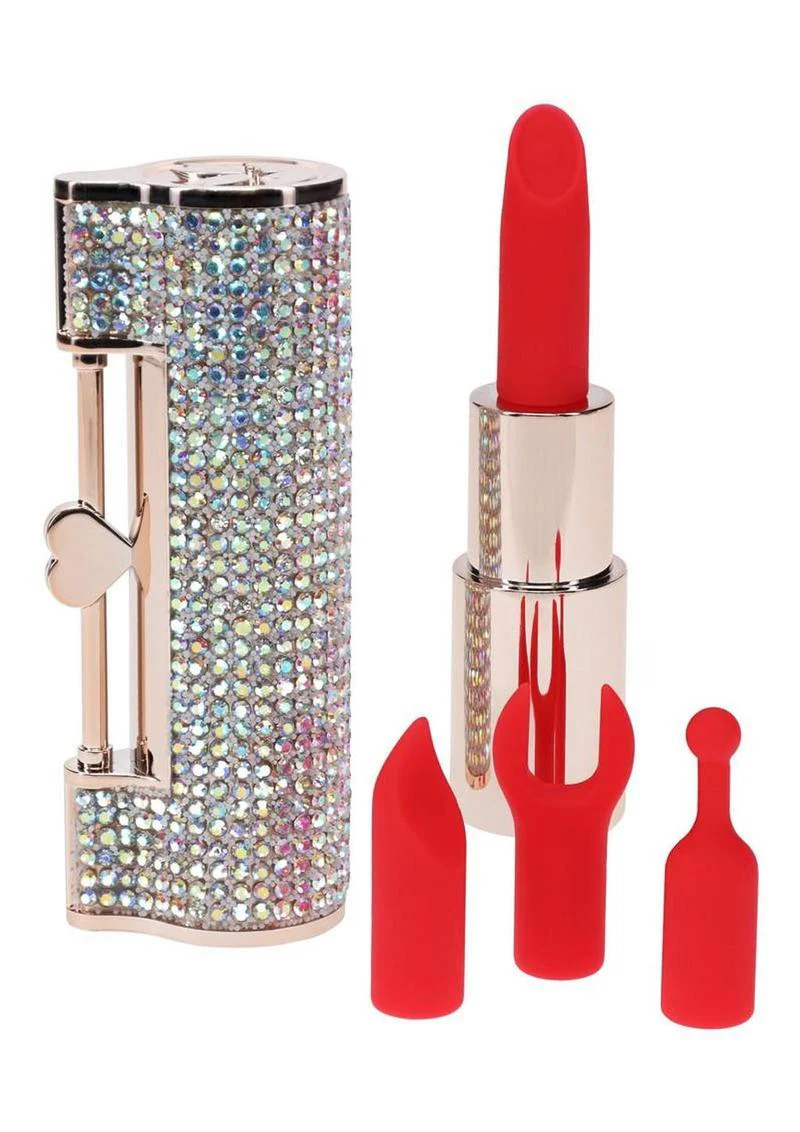 Loveline Diamond Lipstick Silicone Vibrator