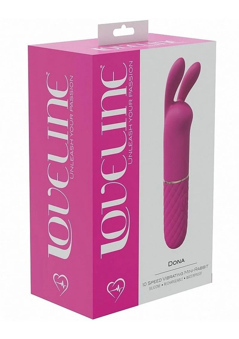 Loveline Dona Mini Rabbit Rechargeable Vibrator - Image 9