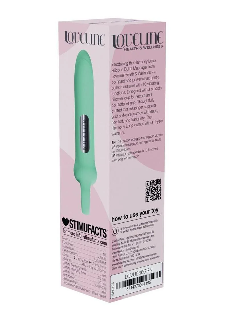 Loveline Harmony Loop Grip Bullet Massager - Image 3