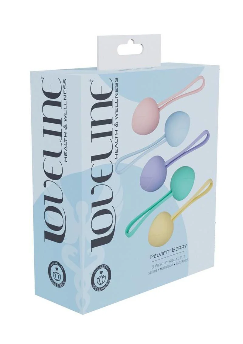 Loveline Pelvifit Berry Multiweight Kegel Kit - Image 4
