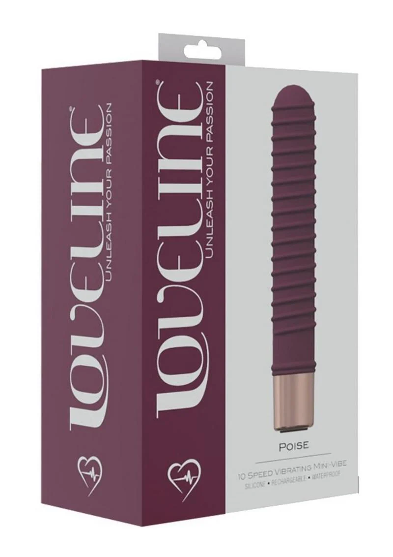 Loveline Poise 10-Speed Vibrating Mini-Vibe Silicone And Rechargeable - Image 3