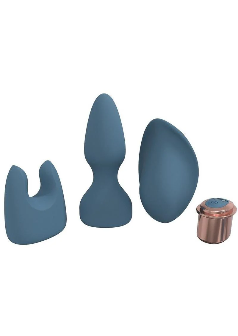 Loveline Ultimate Kit 10 Speed Rechargeable Multi-Toy Pleasure Set - Image 3