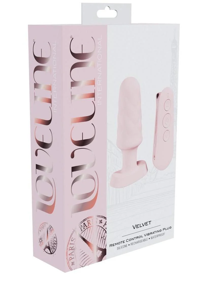 Loveline Velvet Vibrating Anal Plug - Image 3