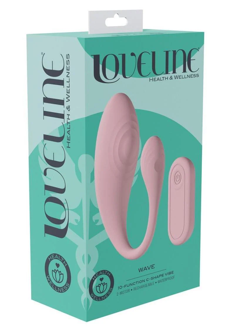 Loveline Wave C-Shape Vibe Vibrator - Image 4