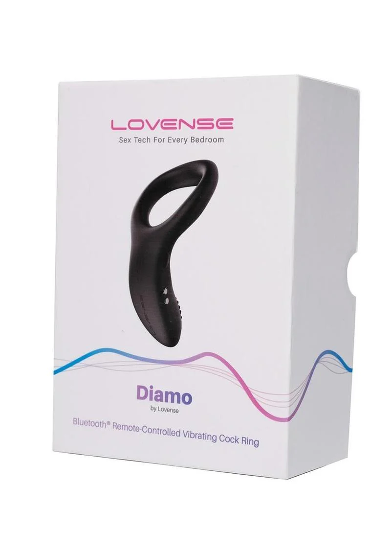 Lovense Diamo Bluetooth Vibrating Cock Ring - Image 4