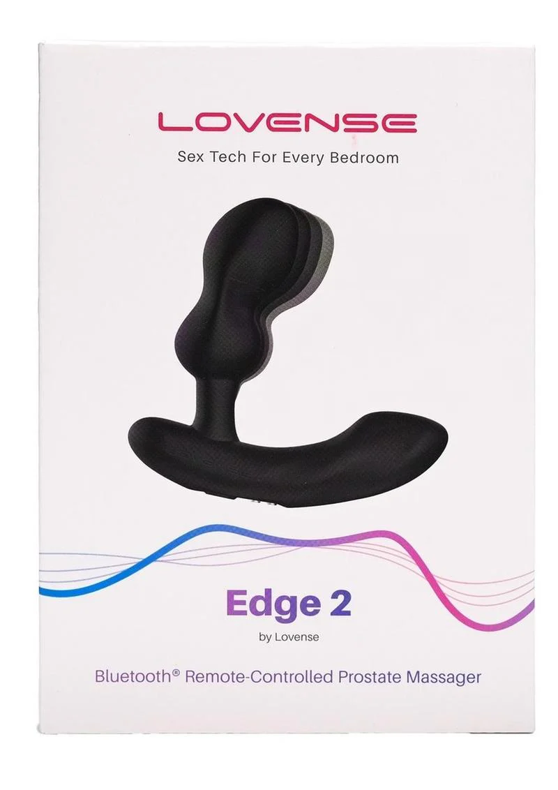 Lovense Edge Silicone Prostate Massager with Remote Control - Image 3
