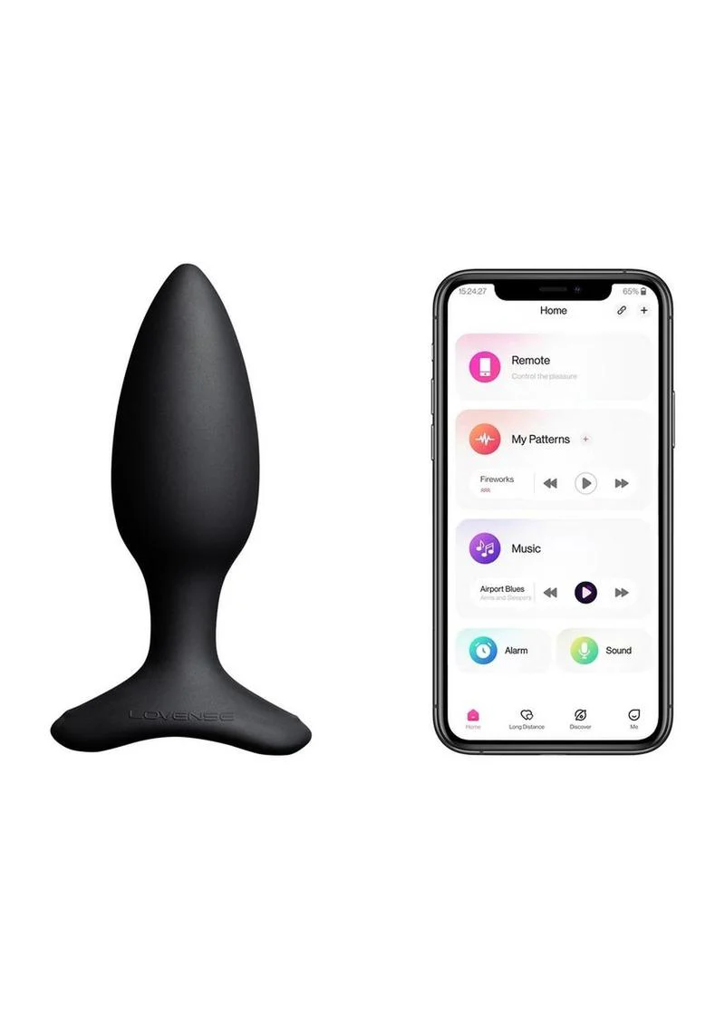 Lovense Hush Bluetooth App Compatible  Vibrating Anal Plug - Image 10