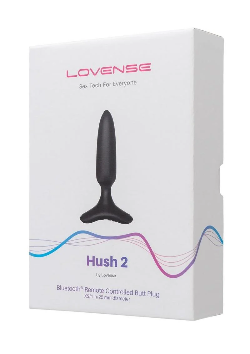 Lovense Hush Bluetooth App Compatible  Vibrating Anal Plug - Image 12