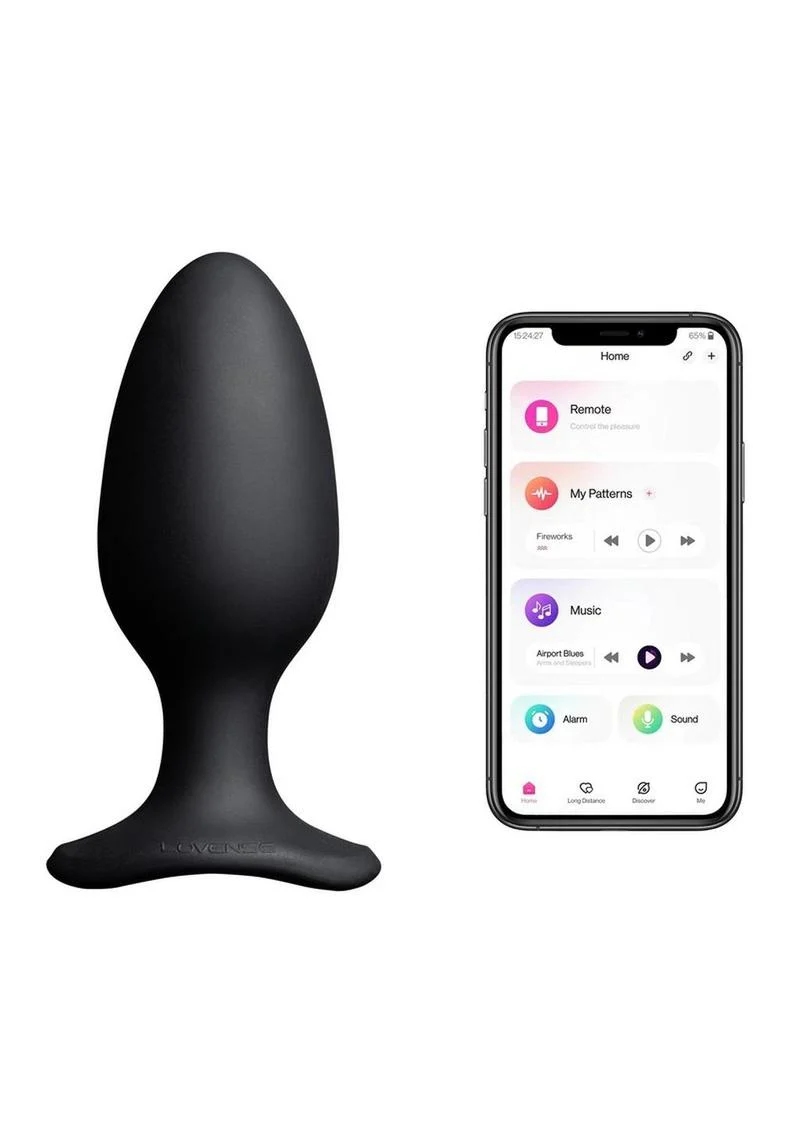 Lovense Hush Bluetooth App Compatible  Vibrating Anal Plug - Image 9