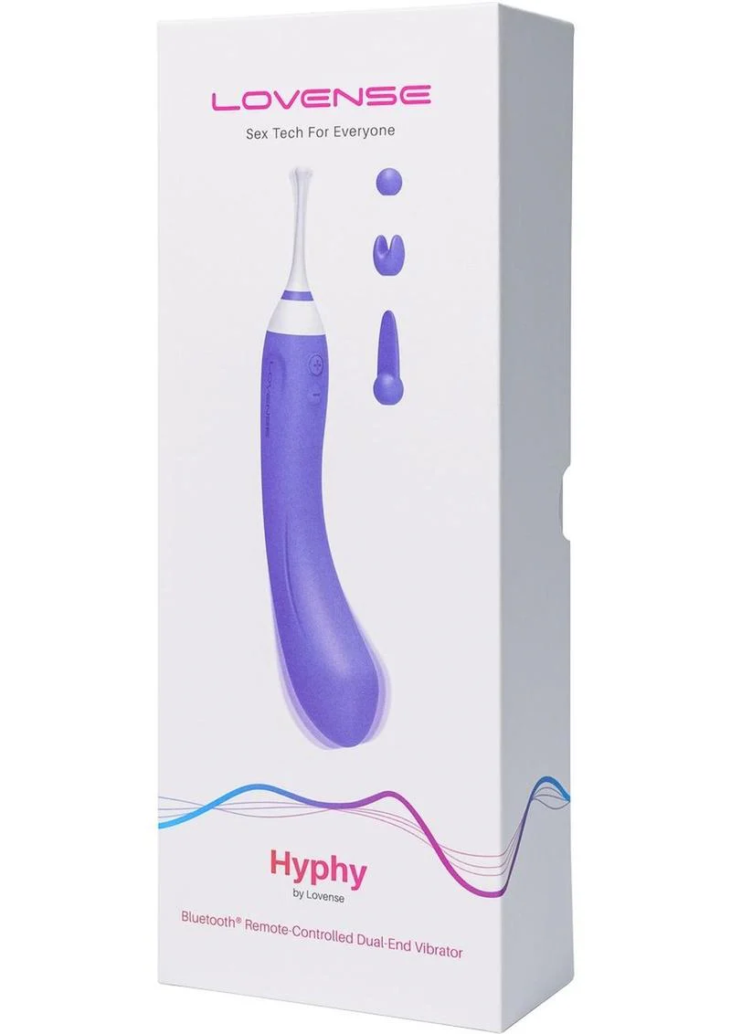 Lovense Hyphy Bluetooth Remote-Controlled Dual End Vibrator - Image 4
