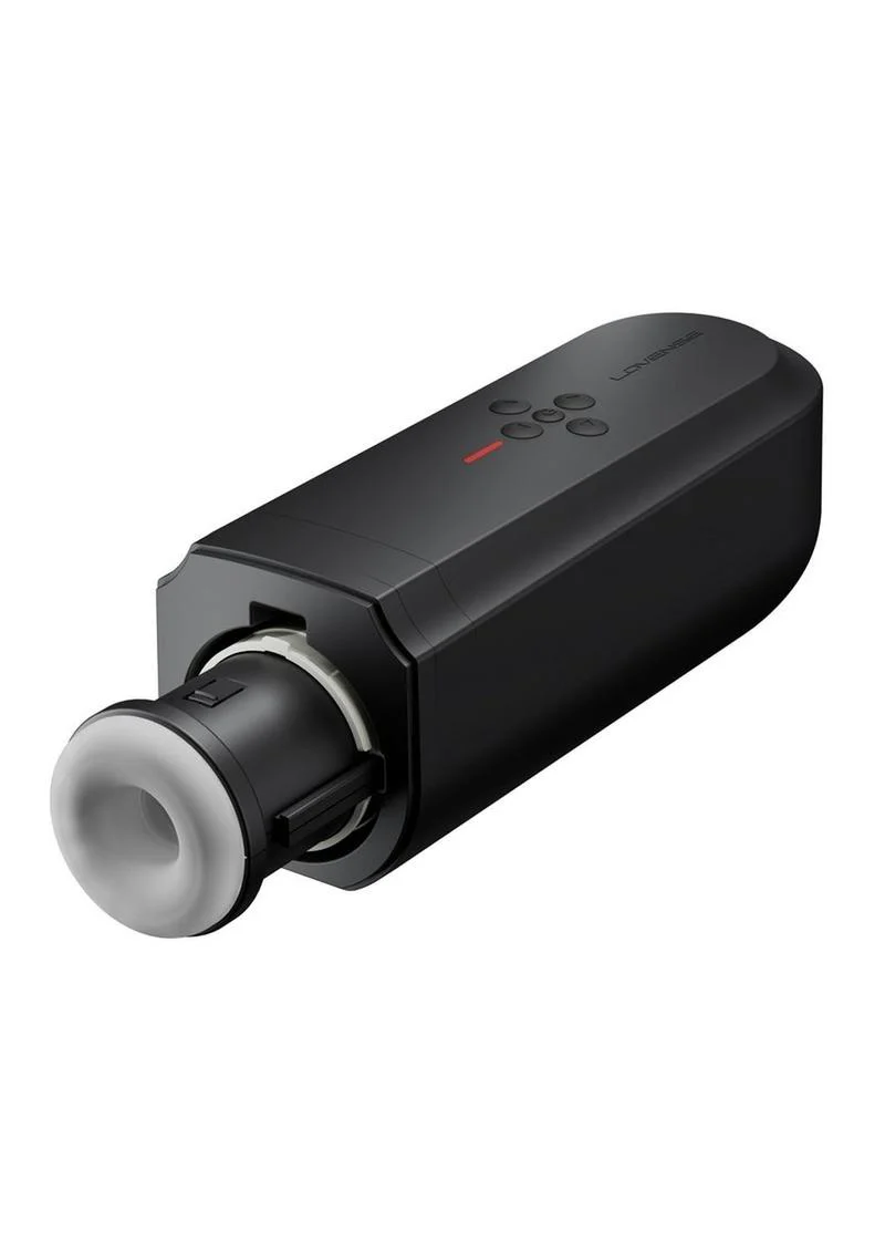 Lovense Solace Rechargeable Thrusting Male Masturbator - Image 3