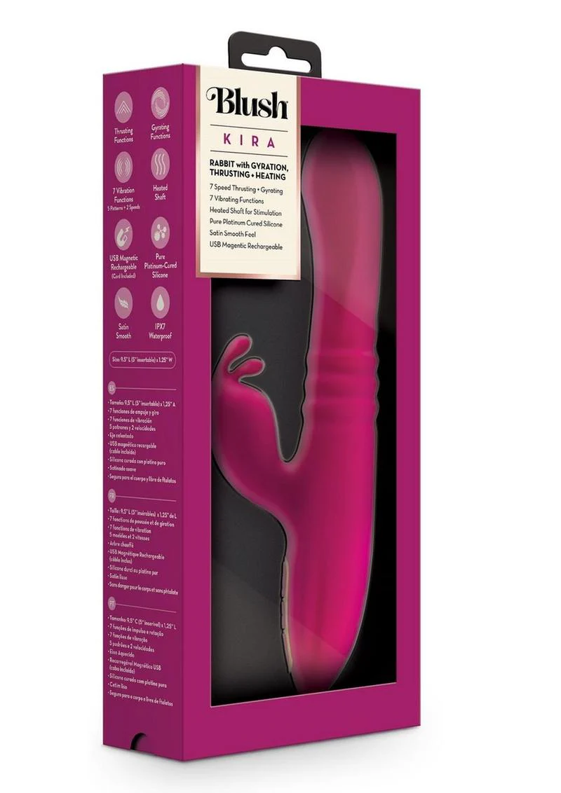 Lush Kira Silicone Rabbit Vibrator Velvet - Image 4