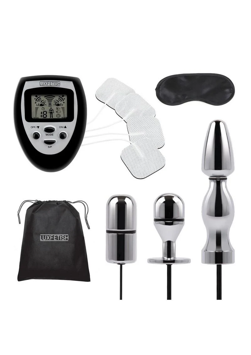 Lux Fetish 9 Piece Electro Sex Ultra Shock Set