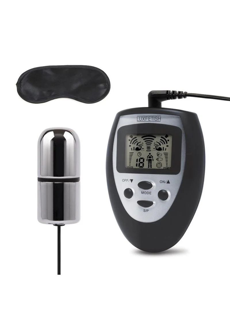 Lux Fetish Electro Sex Shock Bullet with Remote