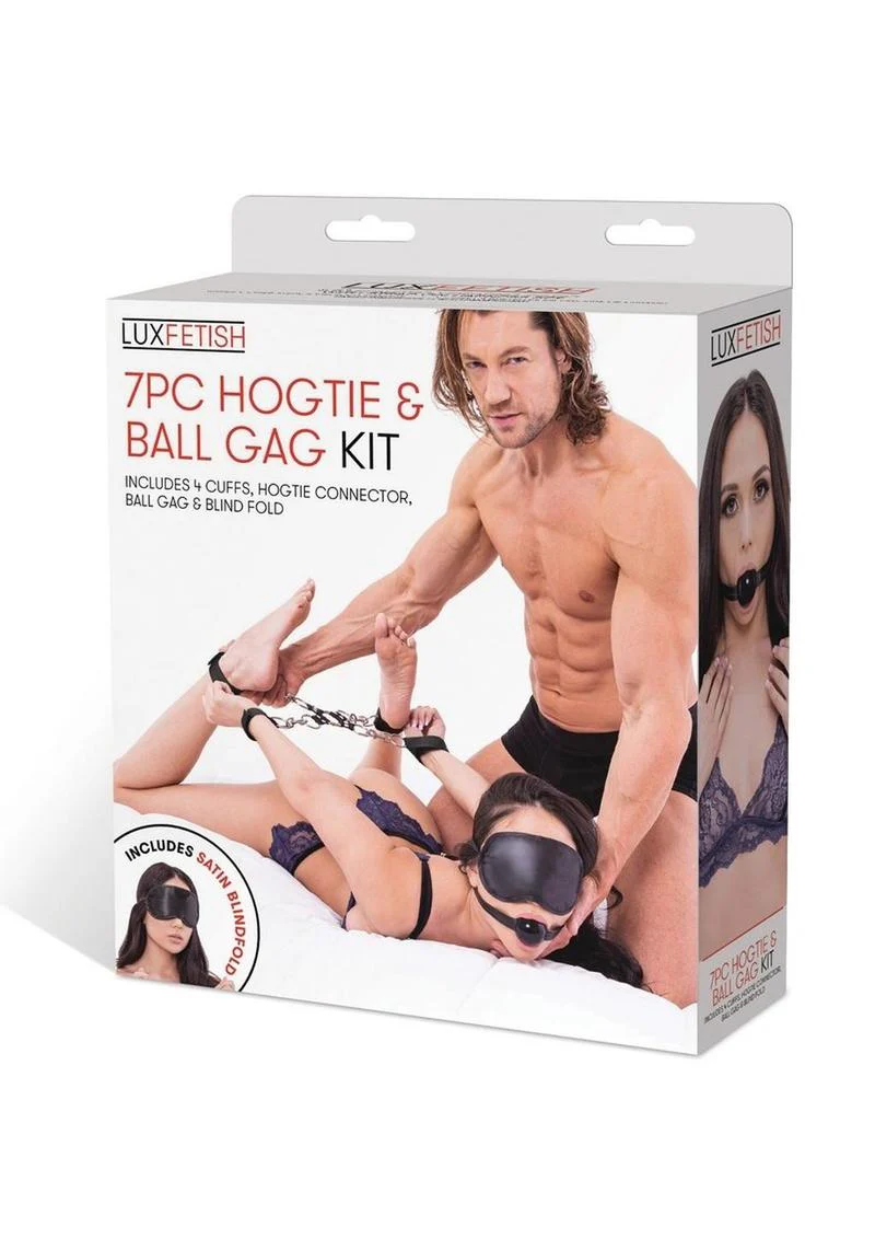 Lux Fetish Hogtie And Ball Gag Kit - Image 4