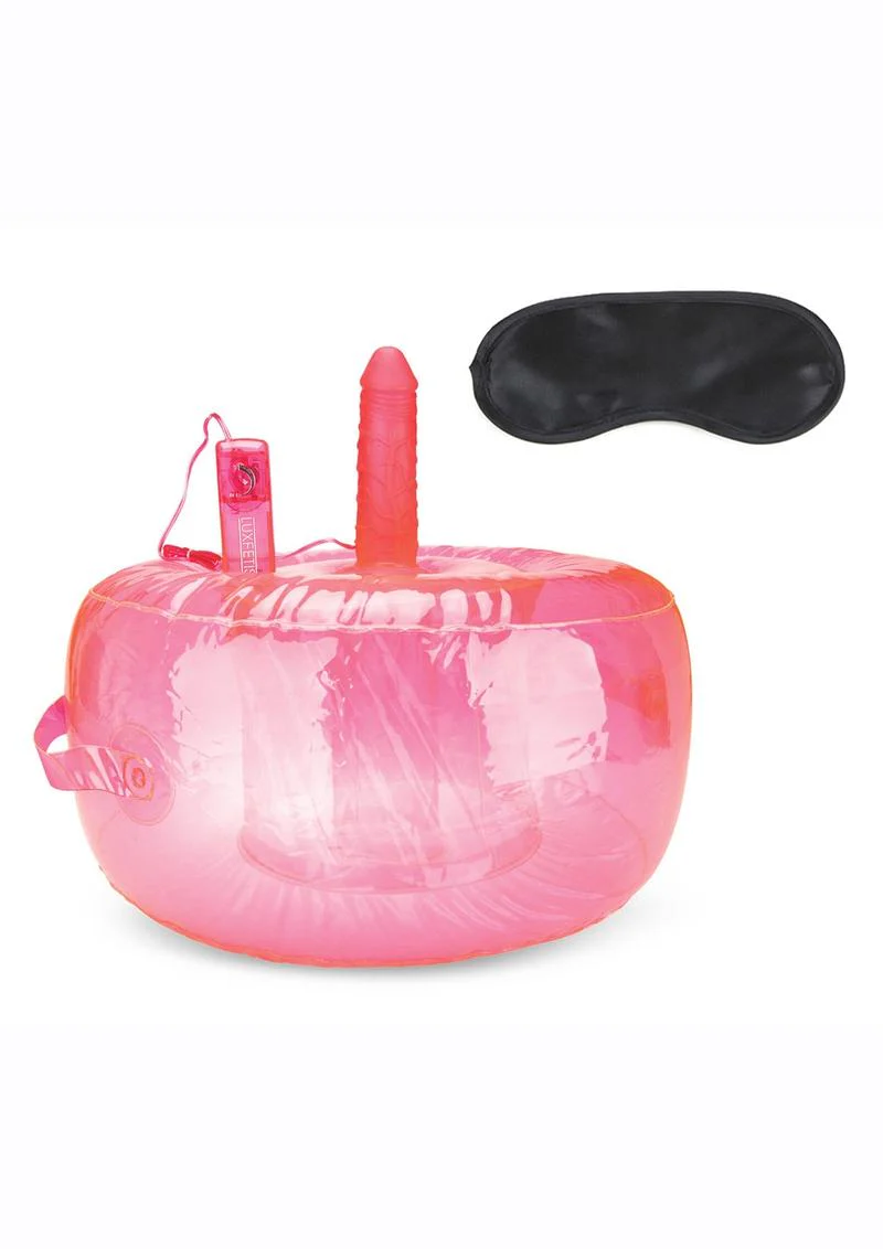 Lux Fetish Inflatable Sex Chair with Vibrating Dildo Remote Control