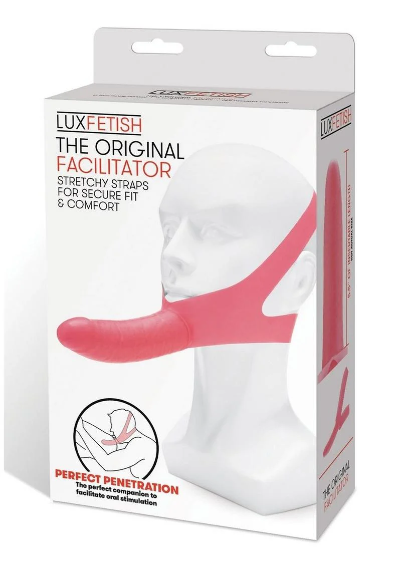 Lux Fetish The Original Facilitator Strap-On Oral Stimulation - Image 12