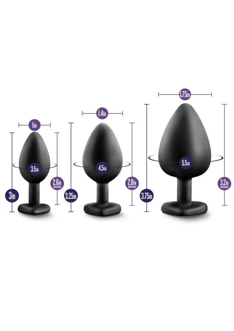 Luxe Bling Butt  Silicone Training Kit With White Gems - Image 3