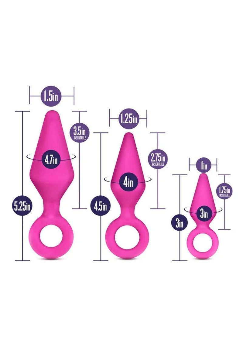 Luxe Candy Rimmer 3-Piece Silicone Anal Kit - Image 4