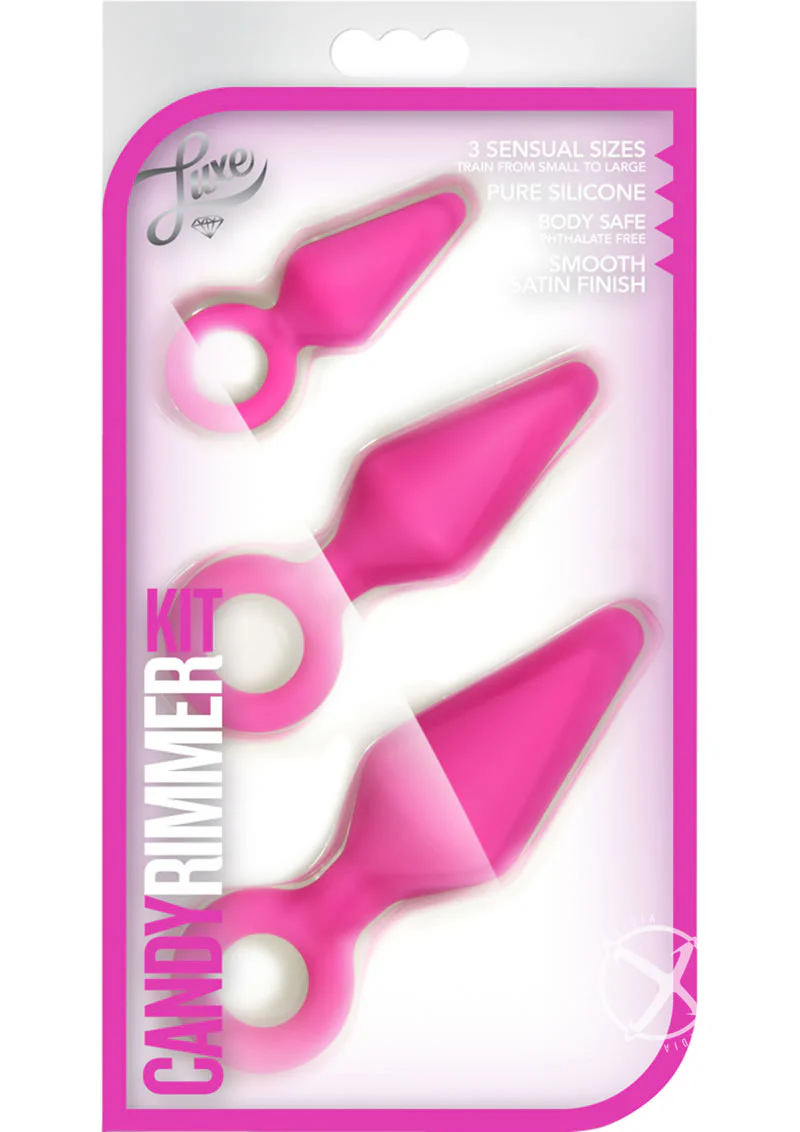 Luxe Candy Rimmer 3-Piece Silicone Anal Kit - Image 6