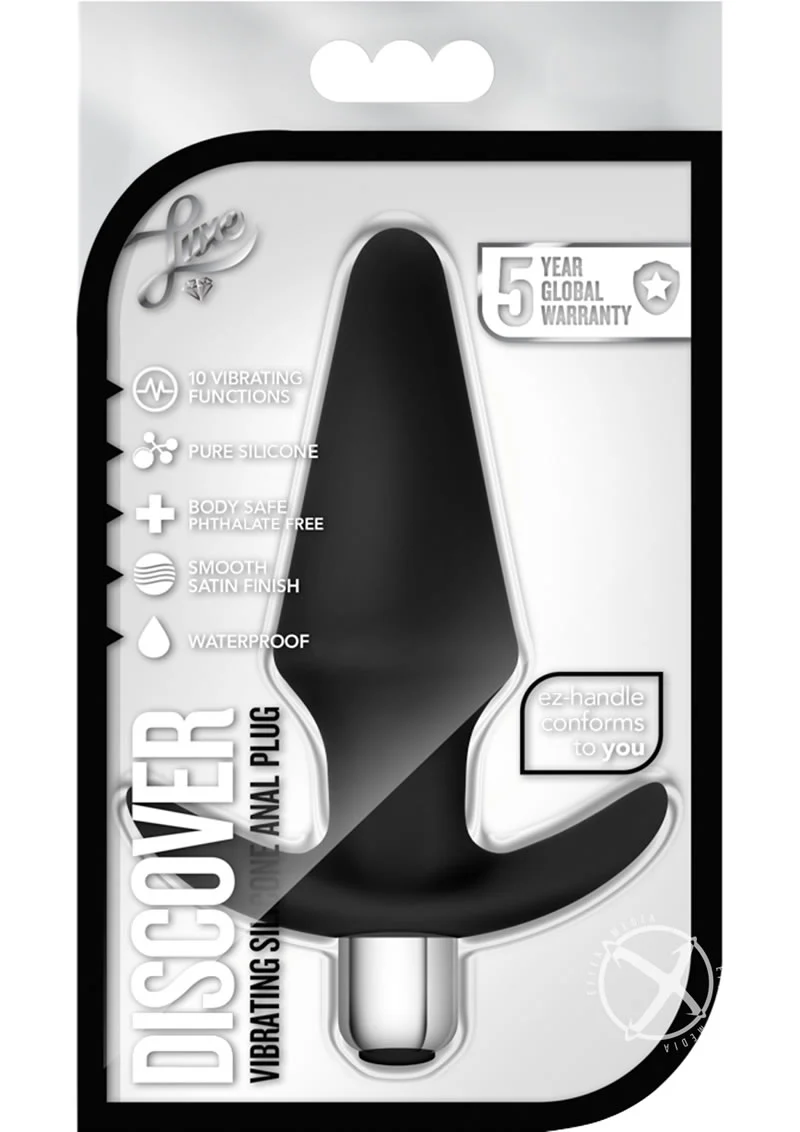Luxe Discover Rechargeable Vibrating Butt Plug - Image 5