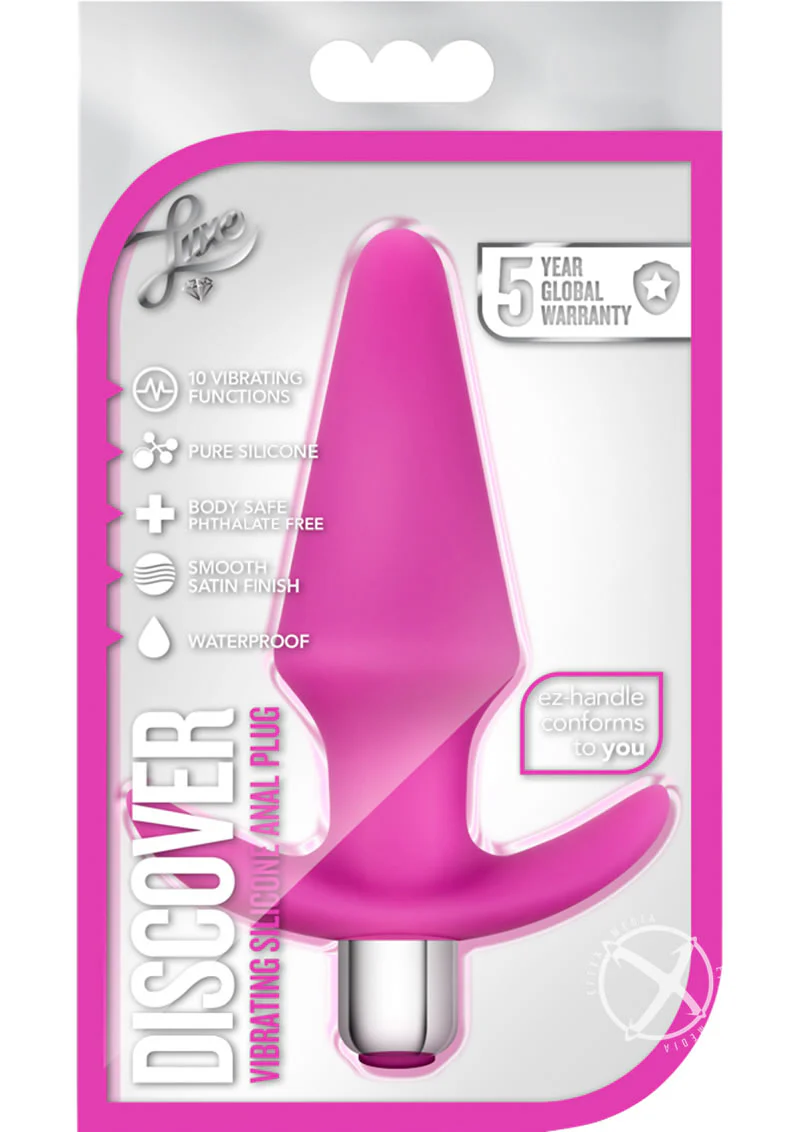 Luxe Discover Rechargeable Vibrating Butt Plug - Image 6