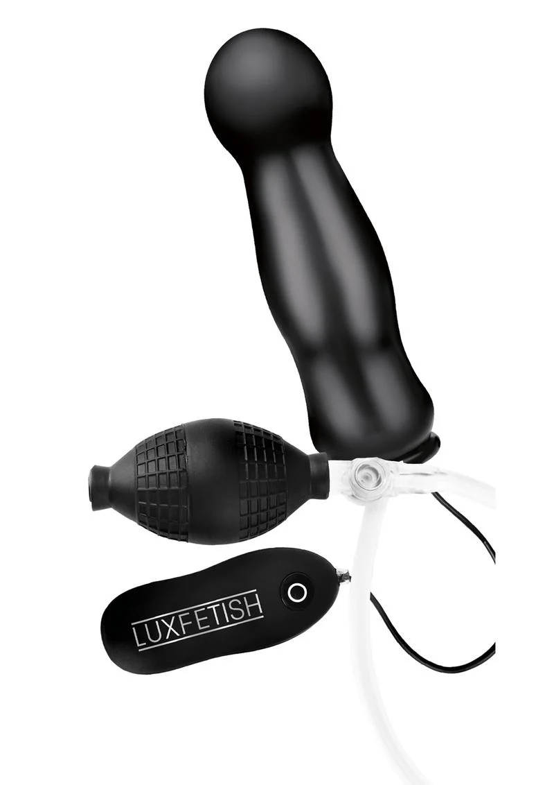 LuxFetish Inflatable Vibrating Butt Plug