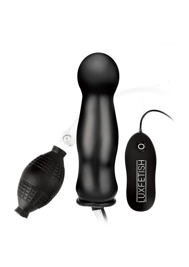 LuxFetish Inflatable Vibrating Butt Plug - Image 2