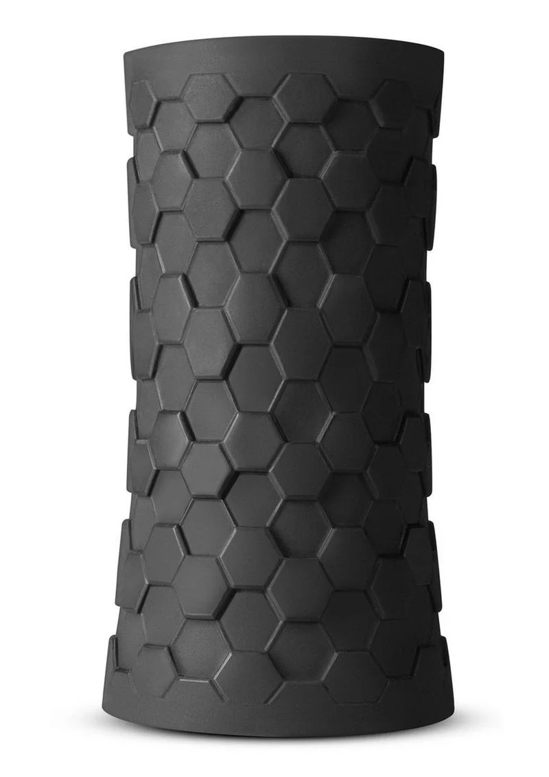 M Elite Platinum Hekx Dual-End Silicone Masturbator
