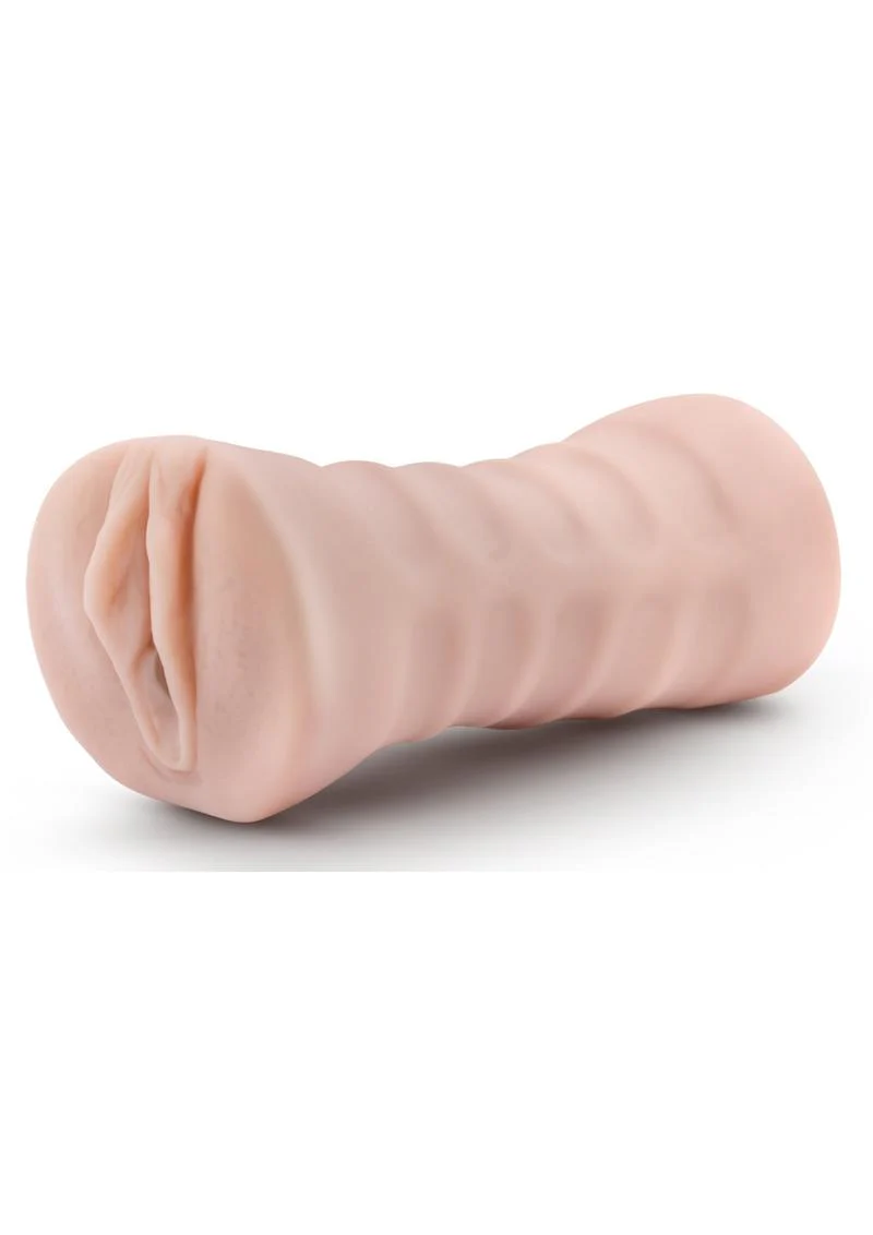 M for Men Rain Vibrating Masturbator with Bullet Vanilla Textured