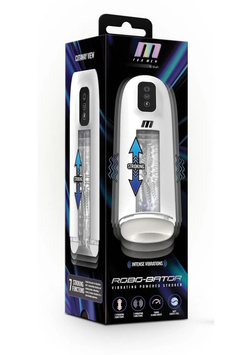 M For Men Robo-Bator Rechargeable Vibrating Masturbator - Image 2