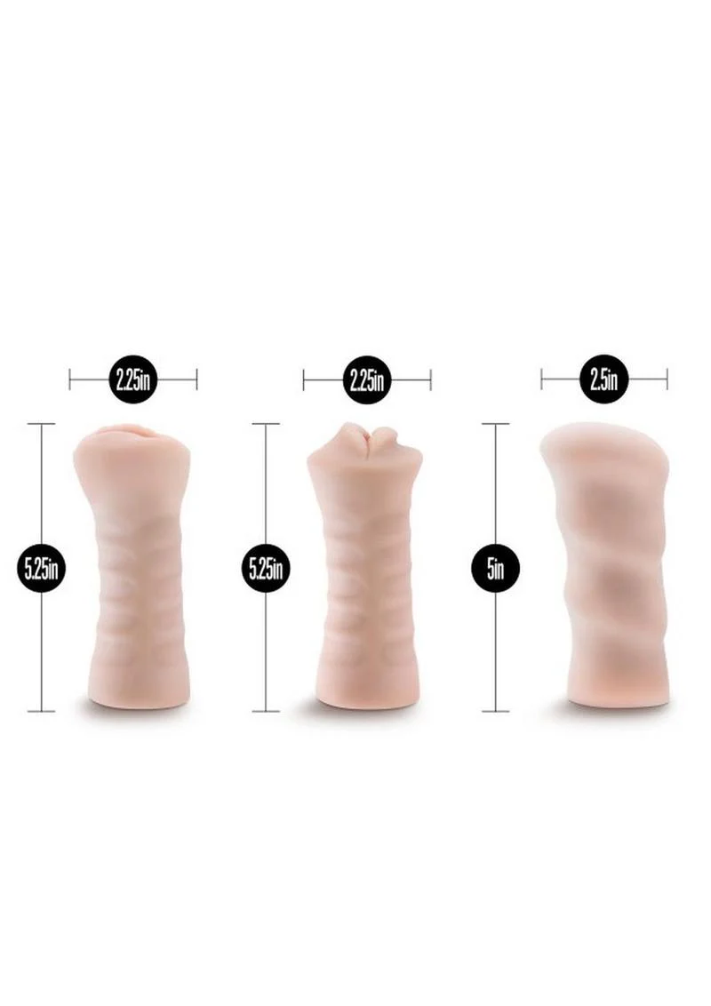 M For Men Soft and Wet Self Vibrating Masturbator Kit - Image 3