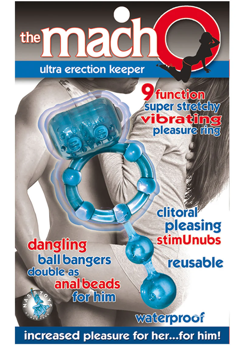 Macho Ultra Erection Keeper Vibrating Cock Ring - Image 4