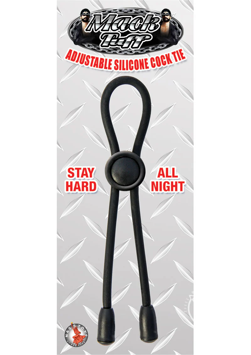 Mack Tuff Adjustable Silicone Cock Tie - Image 3