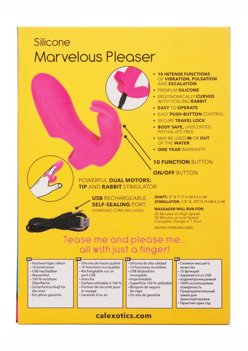 Marvelous Pleaser Silicone  Finger Massager - Image 4
