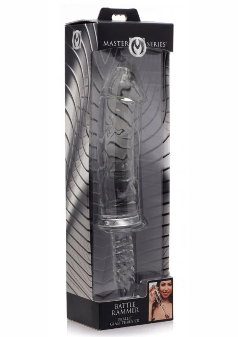 Master Series Battle Rammer Phallic Glass Thruster - Image 4