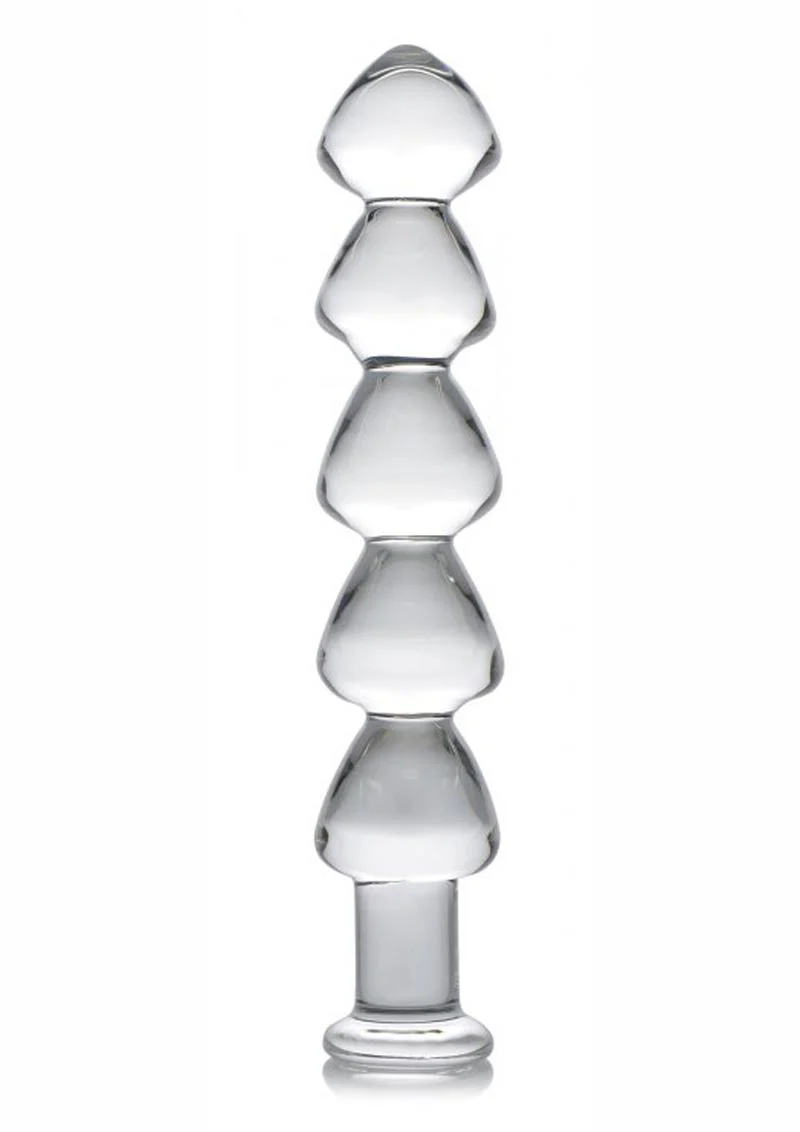 Master Series Drops Anal Links And Hand-Blown Glass Dildo