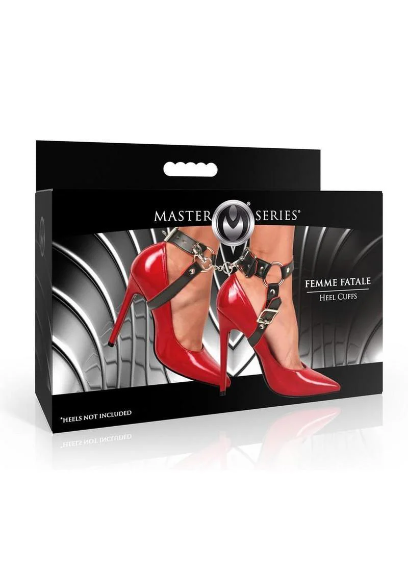 Master Series Femme Fatale Heel Cuffs - Image 4