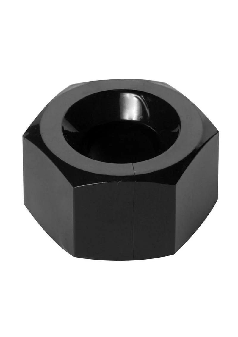 Master Series Hex Heavy Duty Cock Ring and Ball Stretcher - Image 2